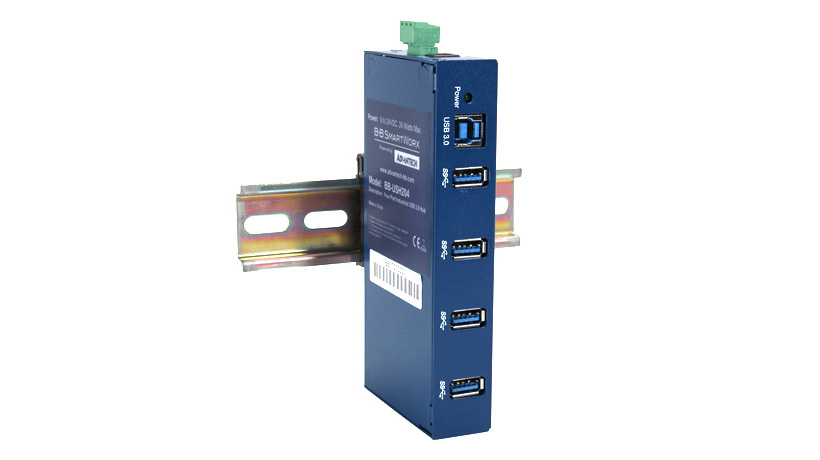 USB 3.0 Hub, 4-Port, Ind.